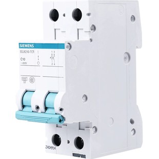 西门子2P空气开关断路器 20A32A40A63A小型家用电闸短路跳闸保护