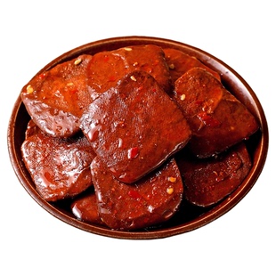 黄山休宁五城牌茶干香辣卤豆腐干香辣干子茶干即食素食120克/袋