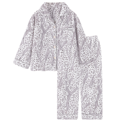 韩版ins高级感法兰绒睡衣女款秋冬季加厚保暖珊瑚绒家居服套装冬