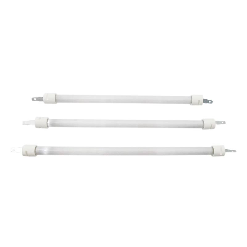 通用五面取暖器发热管远红外线石英灯管插片式300W400W取暖器配件
