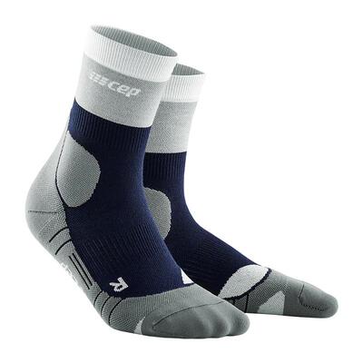 cep德国轻薄中筒远足羊毛袜子