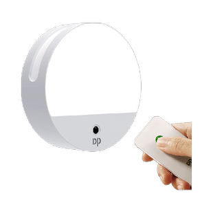 久量遥控小夜灯婴儿喂奶护眼卧室床头插电睡眠灯柔光双色 省电LED