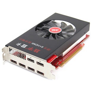旌宇R7 350  4G 6HDMI EDID 电脑显卡 6屏显卡炒股 期货 证券