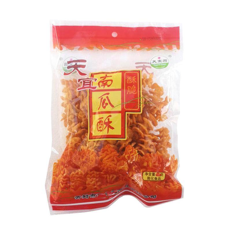 天宜园南瓜酥膨化食品办公休闲小零食南瓜酥8090后怀旧小吃包邮