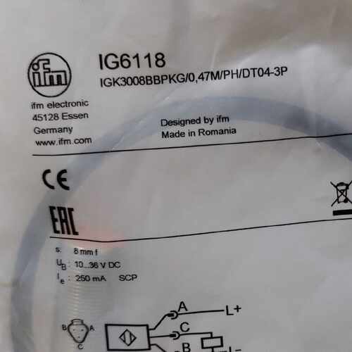 议价IFM IG5942 IG6084 IG6118 IG6126 全新原装正品易福门