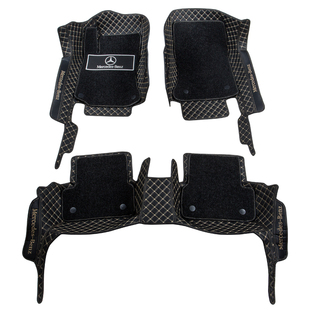 专用奔驰glc260l gla e260l c200l cla gle glb a200l全包围脚垫