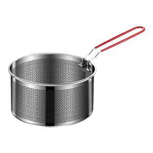 304不锈钢炸篮油炸漏网篮煮面捞面漏勺炸筐炸锅油锅炸锅滤油筛网