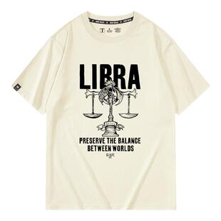 血界战线幻界战线雷欧联名周边短袖T恤男女夏季纯棉上衣服半截袖