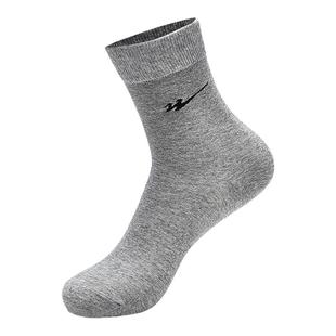 双星足球鞋袜子吸汗透气防臭纯棉三双装袜男女款运动休闲舒适棉袜