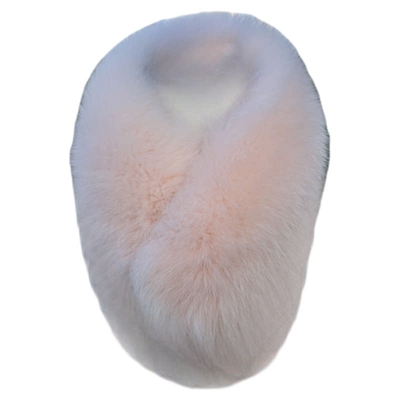 秋冬新款真狐狸毛围巾女百搭加厚保暖毛毛皮草围脖磁扣毛领子单卖