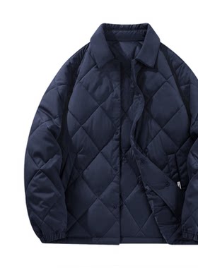 马克华菲加厚蓬松保暖夹克棉服男