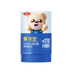 伊利金领冠爱倍悠婴幼儿童乳铁蛋白益生菌调制乳粉30条*1筒旗舰店