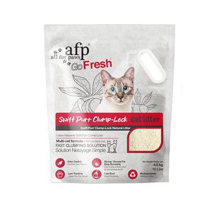 afp木薯猫砂植物除臭强吸水快结团不粘底几近无尘不混合豆腐矿砂