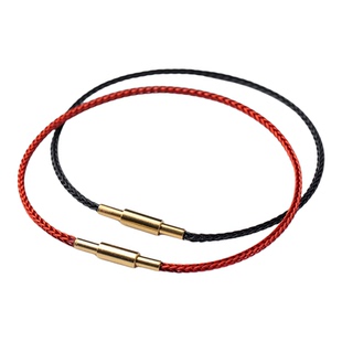 防水钢丝绳本命年手绳红绳手链转运珠小孔串穿黄金编织绳男女情侣