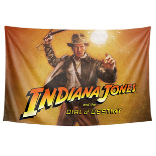 夺宝奇兵法柜奇兵系列电影周边咖啡店装饰海报背景墙布挂布挂毯