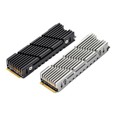 散热M.2 2280NVMe散热马甲M2固态硬盘散热器PS5加装降温导热硅片