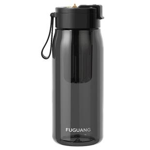 富光磁弹泡茶杯茶水分离喝茶叶磁吸大容量男士生水运动杯子随手杯