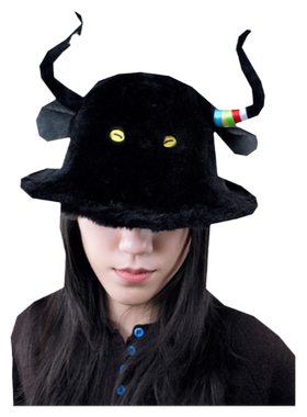 甘肃省博物馆可爱毛绒帽子女儿童
