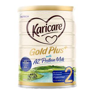 Karicare可瑞康金装A2婴儿幼儿宝宝配方牛奶粉2段6-12月*3有3/4段