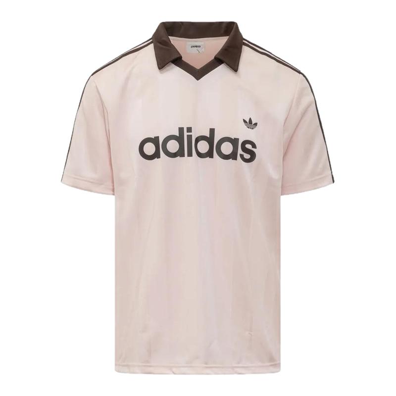 Adidas阿迪达斯新款春夏宽松运动休闲圆领T恤粉短袖男女款 KE3580
