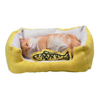 JXK嗜睡猫模型治愈系猫咪摆件