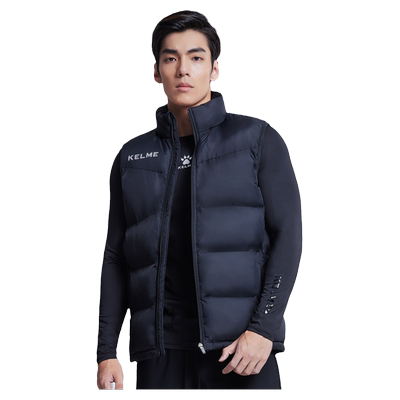 卡尔美加厚保暖棉马甲