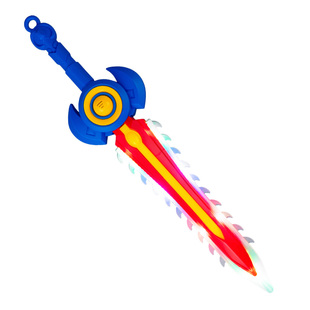 玩具刀剑恐龙刀儿童网红爆款发光手持宝剑男孩新款黑科技武器光剑