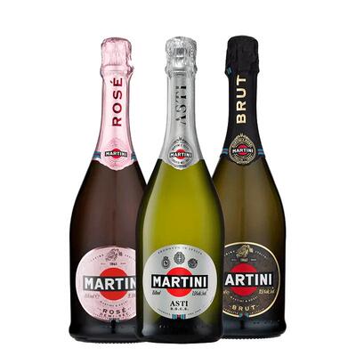 马天尼起泡酒3瓶装家庭聚会