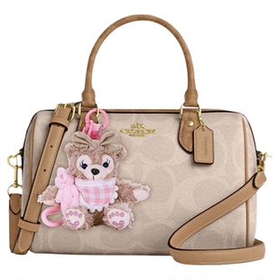 【国内现货】COACH/蔻驰Rowan中号波士顿包新款单肩斜挎手提女包