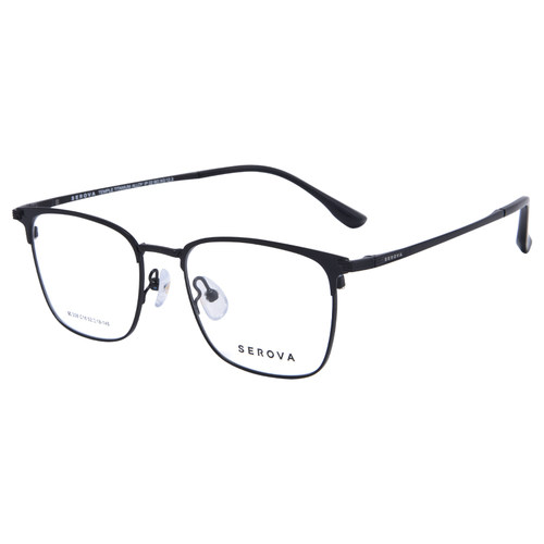 施洛华眼镜男气质眉线框商务休闲光学架钛合金近视眼镜架女SC856