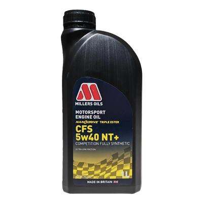英国MILLERS米勒CFS NT+ 5W40 三酯类纳米高性能机油 提升动力