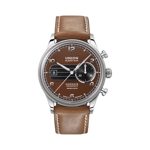 Union格拉苏蒂宇联德国手表诺拉敏斯限量计时机械男士腕表