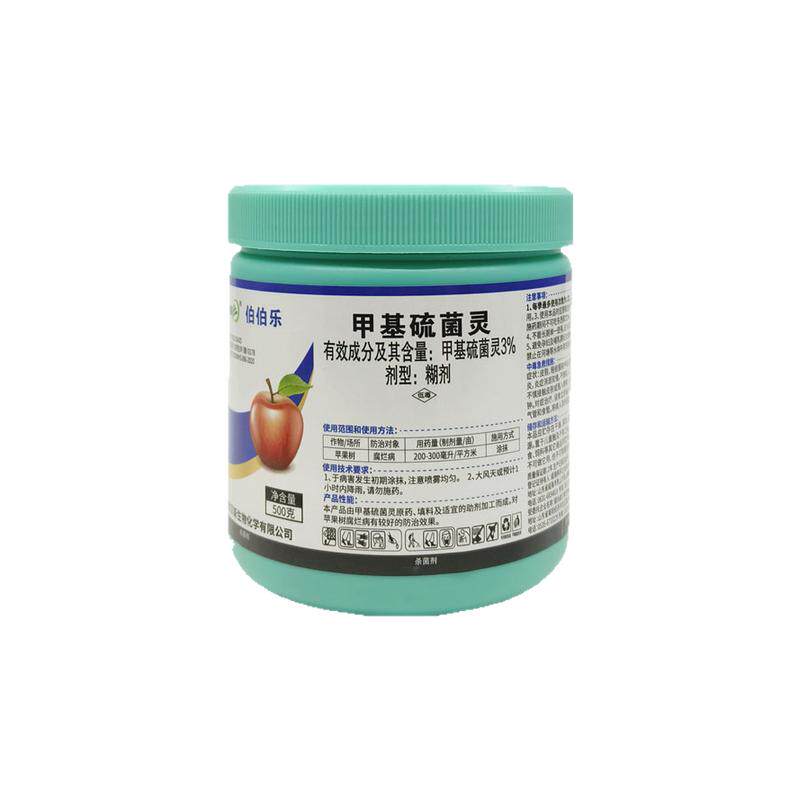3%甲基硫菌灵苹果树腐烂病树皮伤口愈合剂涂抹剂杀菌剂500克