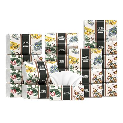 大尺寸纸巾，四层柔厚软