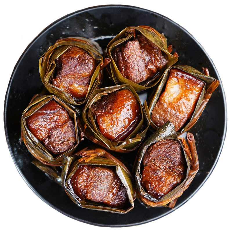 上海朱家角稻香扎肉很香很入味