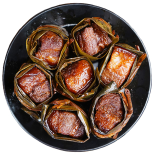 上海朱家角特产 稻香扎肉230g 真空粽叶红烧肉东坡肉扣肉熟食年货