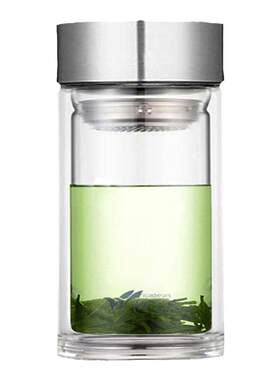 单层玻璃水杯双层透明茶杯