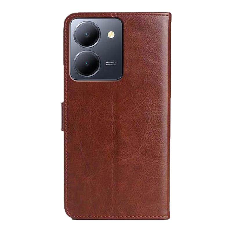 vivoY100i手机壳翻盖式皮套全包