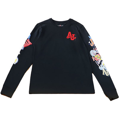 耐克男子圆领运动长袖T恤