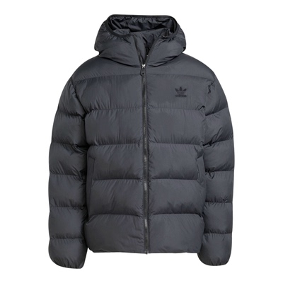 adidas阿迪达斯三叶草男子运动休闲连帽面包服棉服外套JX4123