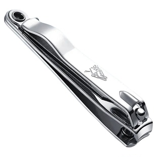 强人指甲刀大号平口带磨指甲剪锉刀家用多用便携单个装成人指甲钳