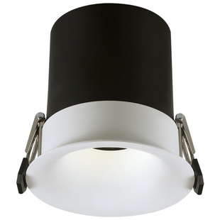 爱多辉隐框射灯led天花灯嵌入式防眩筒灯COB无边框弧面石膏灯9575