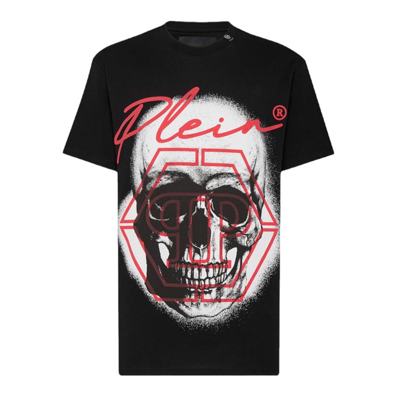 PHILIPP PLEIN 男士骷髅头圆领短袖T恤