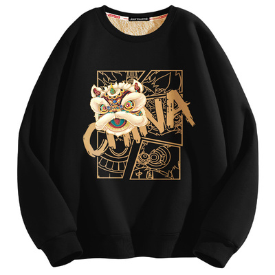 真维斯加绒卫衣男款青少年上衣