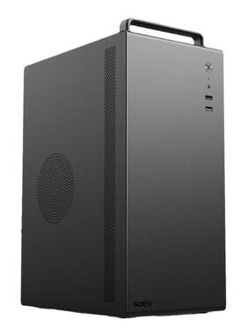 Soeyi/硕一 V200电脑机箱 台式机mini迷你小型主机箱手提matx主板