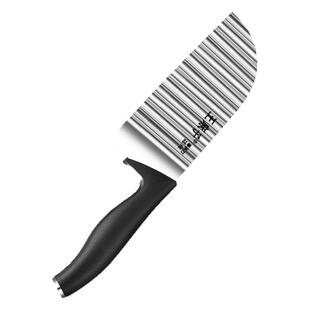 王麻子狼牙土豆波浪刀切菜神器波纹刀具不锈钢厨房花刀切菜波纹刀