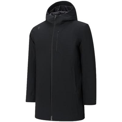 男士运动休闲基础款中长款棉服