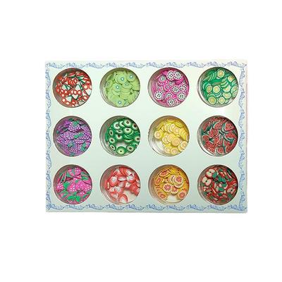 脸上贴饰品软陶水果小贴片