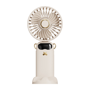 企业礼品手持风扇2026新款高速USB充电折叠便携免费定制LOGO展会伴手礼公司周年庆批量印字广告小风扇