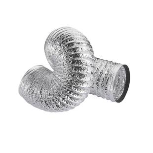 100mm卫生间排气管软管铝箔管8/11cm浴霸换气扇排烟排风管道延长